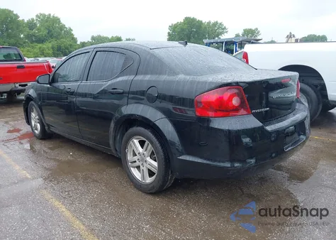 2013 Dodge Avenger Sxt z USA, uszkodzony, nr VIN 1C3CDZCB9DN623780